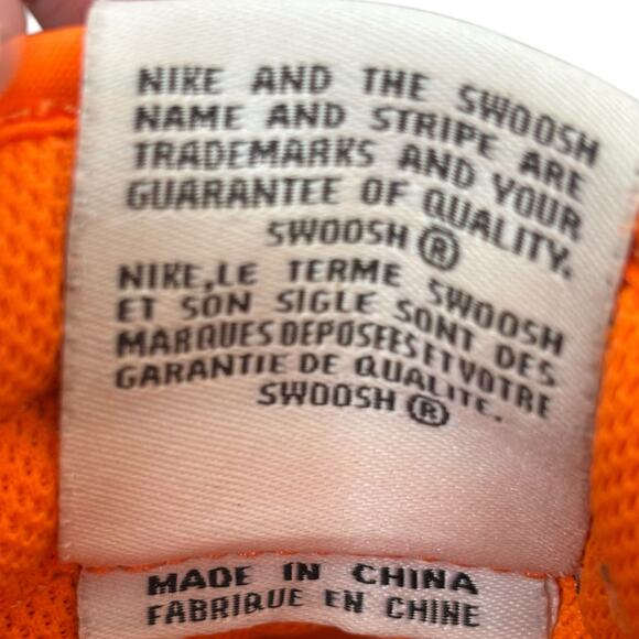 Nike Air Force 1 Low Just Do It 2018 Orange Size 8.5 Pre-Owned Rare & Stylish - Picture 10 of 16